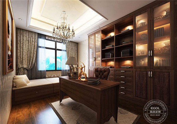 簡(jiǎn)歐書房&mdash;點(diǎn)到為止的精簡(jiǎn)美