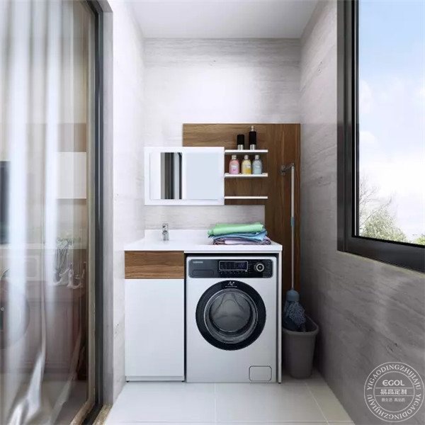 陽臺(tái)可以怎樣定制收納柜？