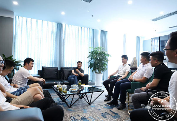 深化合作&mdash;&mdash;酷家樂(lè)董事長(zhǎng)黃曉煌一行蒞臨易高家居