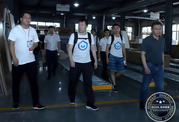 深化合作&mdash;&mdash;酷家樂(lè)董事長(zhǎng)黃曉煌一行蒞臨易高家居