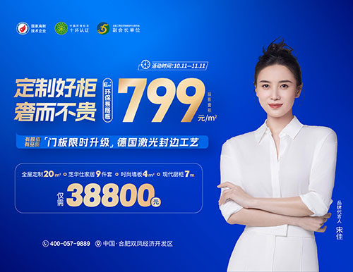 “定制好柜，奢而不貴”易高家居雙11特價活動勁爆來襲！